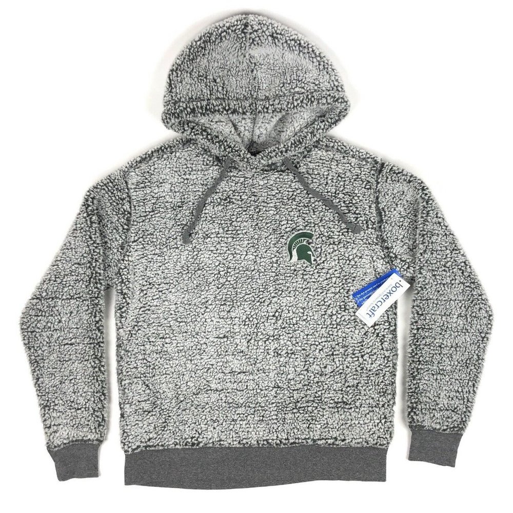 Michigan State University Spartans Sherpa Hoodie